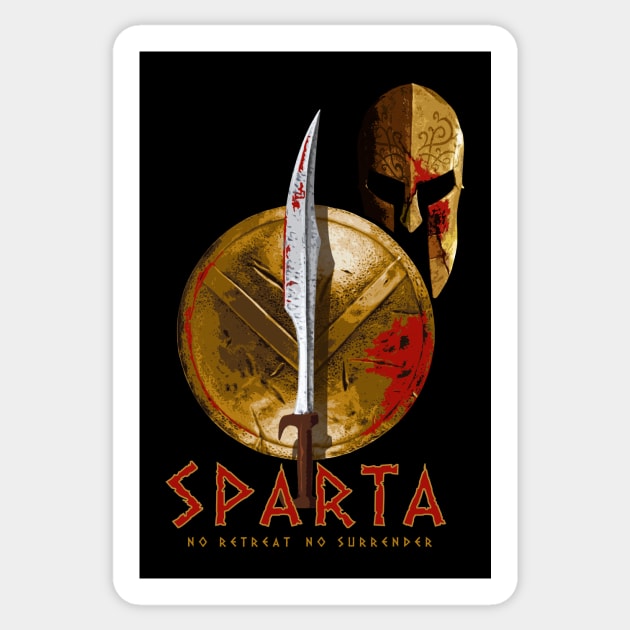 SPARTA Sticker by Artizan